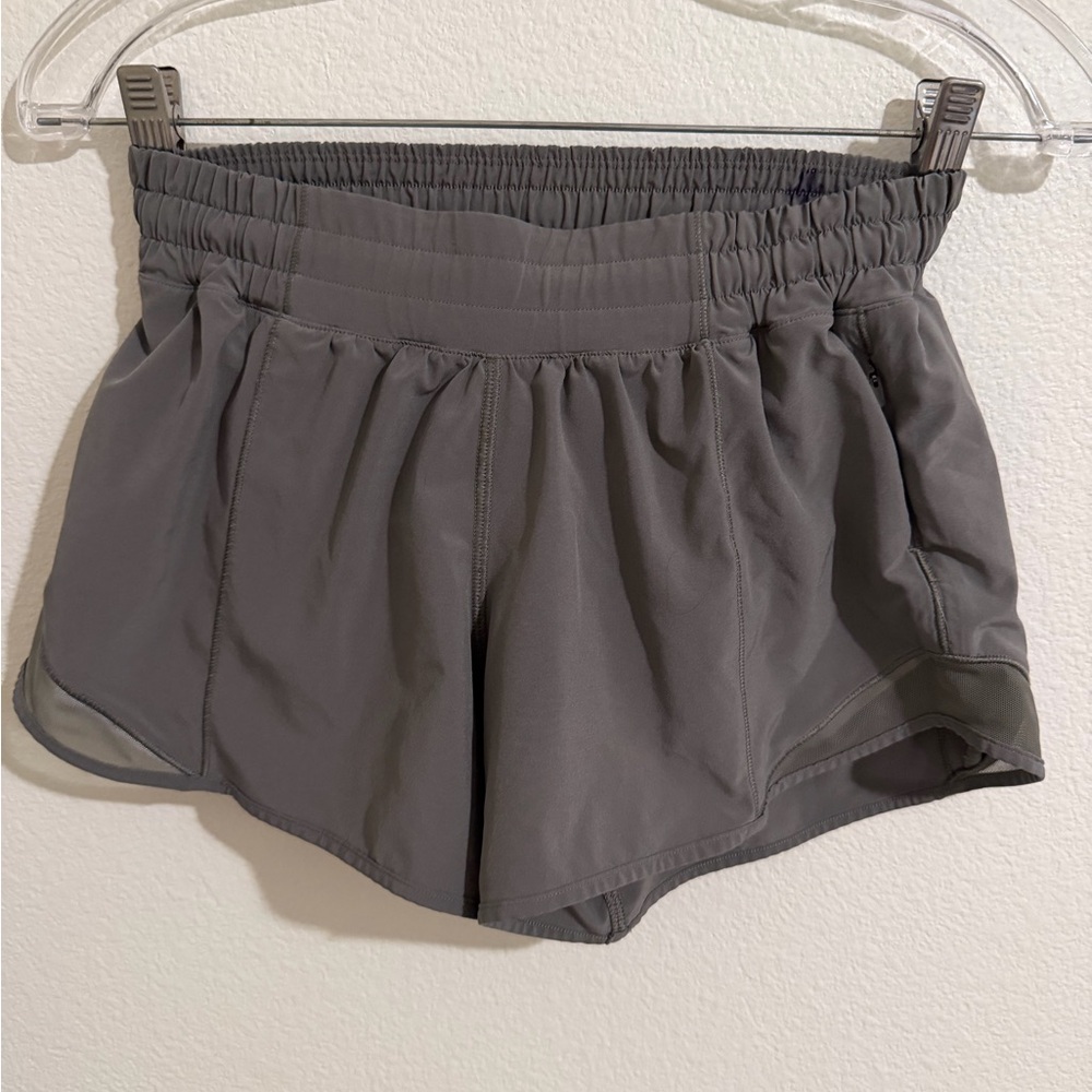 Green lulu shorts